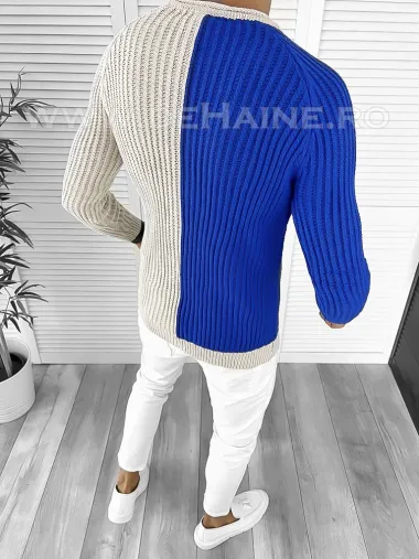 Pulover barbati gros slim fit T3578 U7-2