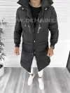 Geaca barbati groasa neagra de iarna 1551
