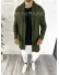 Cardigan barbati kaki slim fit ZR T3596 95-5
