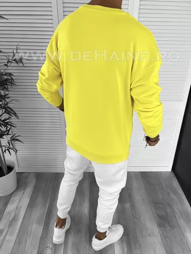 Bluza barbati galbena oversize K236 I9-4