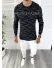  Pulover barbati gros gri slim fit T3704 3-3 -T50-5