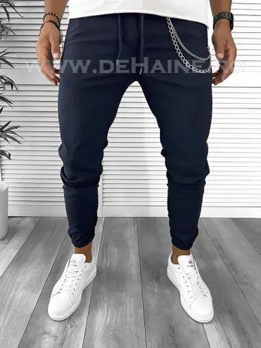 Pantaloni barbati casual bleumarin B9327 P20-2.3