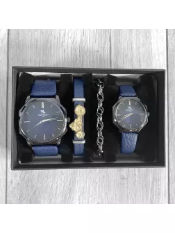 Set ceasuri pentru dama si barbati+bratara B9254