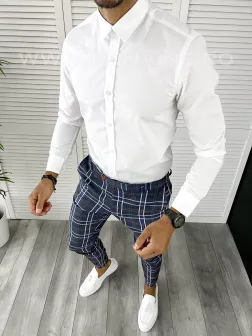 Tinuta barbati smart casual Pantaloni + Camasa  B9222