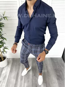 Tinuta barbati smart casual Pantaloni + Camasa  B9223