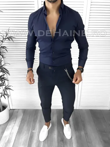 Tinuta barbati smart casual Pantaloni + Camasa B9205