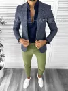Tinuta barbati smart casual Pantaloni + Camasa + Sacou B9209