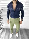 Tinuta barbati smart casual Pantaloni + Camasa B9215