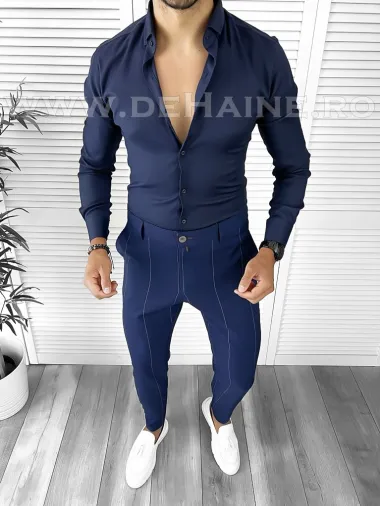 Tinuta barbati smart casual Pantaloni + Camasa B9173