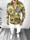 Camasa barbati slim fit pentru evenimente, 95% Elastan, B5912 O4-2.1