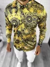 Camasa barbati slim fit pentru evenimente, 95% Elastan, B5912 O4-2.1