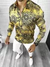 Camasa barbati slim fit pentru evenimente, 95% Elastan, B5912 O4-2.1