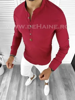 Camasa barbati slim fit rosie B8822 P18-3.2 Camasa barbati slim fit rosie B8822 P18-3.2