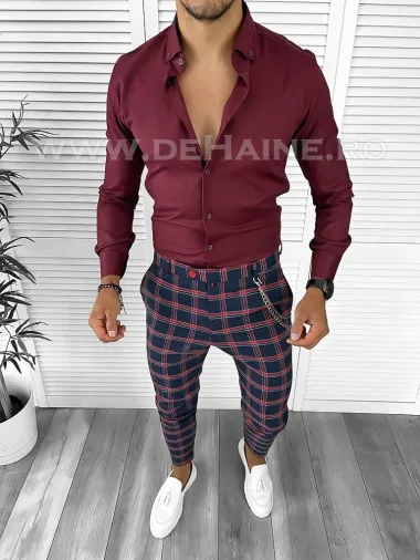 Tinuta barbati smart casual Pantaloni + Camasa B8844