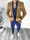 Tinuta barbati smart casual Pantaloni + Camasa + Sacou B8756