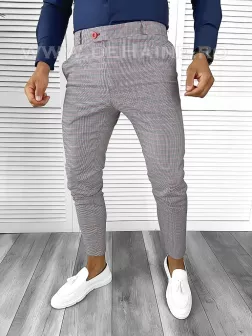 Pantaloni barbati eleganti in carouri B1755 B6-2.3/14-2 E