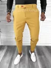 Pantaloni barbati casual regular fit mustar B5934 252-2 E*