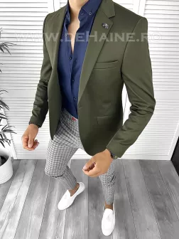 Tinuta barbati smart casual Pantaloni + Camasa + Sacou B8448