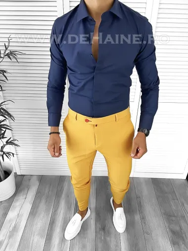 Tinuta barbati smart casual Pantaloni + Camasa B8522