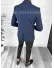 Sacou barbati slim fit bleumarin B8331 11-6.1