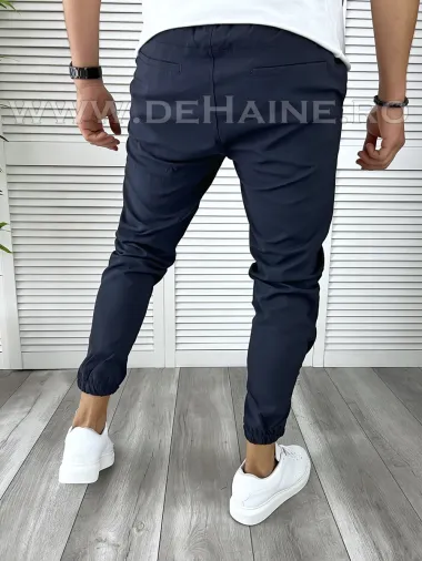 Pantaloni casual slim fit bleumarin B6287 P20-4.1