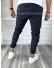 Pantaloni casual slim fit bleumarin B6287 B-6