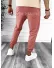 Trening barbati bej/roz pantaloni + tricou oversize B7962 112-4