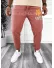 Trening barbati bej/roz pantaloni + tricou oversize B7962 112-4