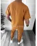 Trening barbati maro pantaloni + tricou oversize B7984 25-4.1