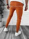 Pantaloni barbati casual regular fit portocalii B1734 O3-4.3 250-5