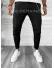 Pantaloni barbati casual regular fit negri B7879 D5-4.3