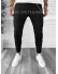 Pantaloni barbati casual regular fit negri B7934 P18-3.1