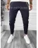 Pantaloni barbati casual regular fit bleumarin B7938 B15-3.3