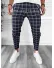 Pantaloni barbati casual regular fit bleumarin B7941 i17-1.3