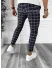 Pantaloni barbati casual regular fit bleumarin B7941 i17-1.3