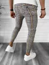 Pantaloni barbati casual regular fit in carouri B7885 B5-2.2