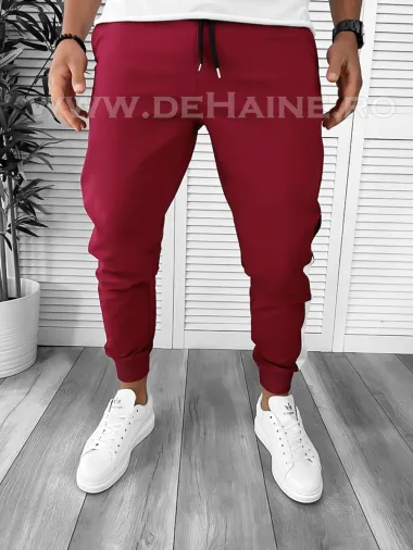 Pantaloni de trening conici grena CU MIC DEFECT DEF7850 O4-3.1