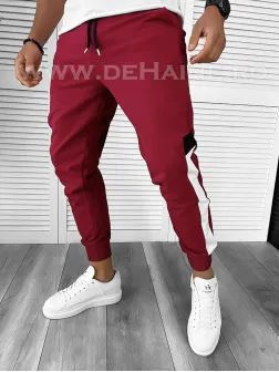 Pantaloni de trening conici grena CU MIC DEFECT DEF7850 O4-3.1