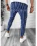 Pantaloni barbati casual regular fit bleumarin B1606 Y13-3