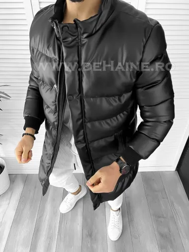 Geaca barbati neagra de iarna 9000 66-3