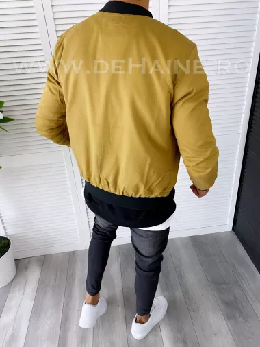 Geaca barbati primavara maro deschis B6327 Z34-3