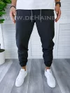 Pantaloni barbati conici gri inchis casual B6300 P20-2.1
