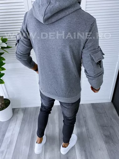 Hanorac barbati slim fit gri 2649 i6-5.3