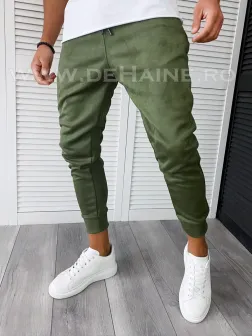 Pantaloni de trening slim fit verzi B6236 P18-3.2