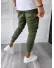 Pantaloni de trening slim fit verzi B6236 P18-3.2