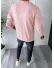 Bluza barbati roz slim fit K404 16-2.1 