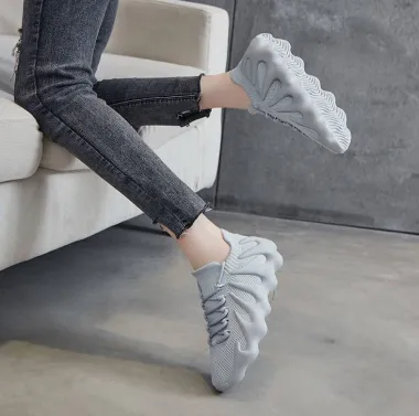 Adidasi dama gri B6118 N12-4