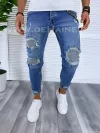 Blugi barbati conici albastri B6016 D4-5.1