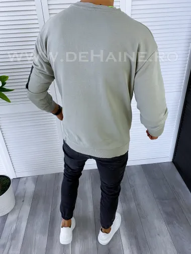 Bluza barbati gri slim fit K404 P20-1.2
