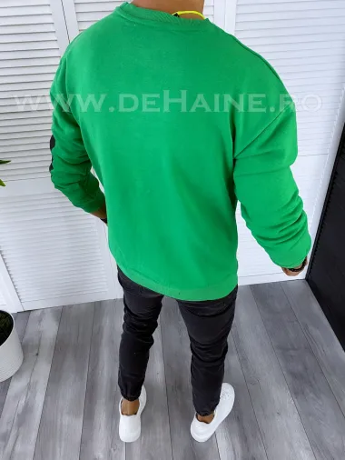 Bluza barbati verde slim fit K404 19-3.1